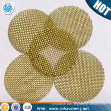 Trade assurance 14.8 30mm stainless steel brass round/dome shape tobacco smoking pipe filter mesh screen